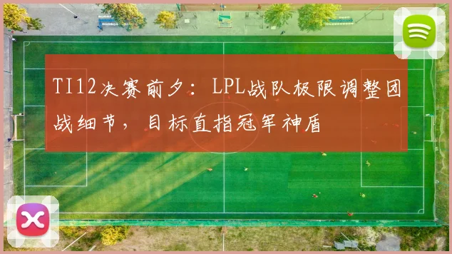 TI12决赛前夕：LPL战队极限调整团战细节，目标直指冠军神盾